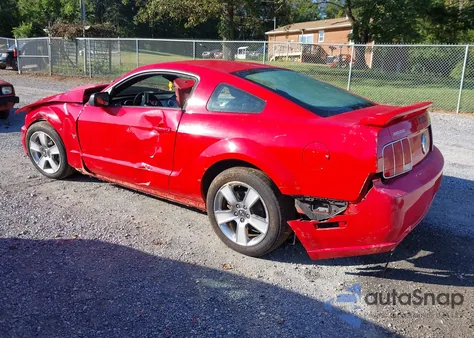 2007 Ford Mustang Gt Deluxe/Gt Premium из США, поврежденный, VIN 1ZVHT82HX75236080